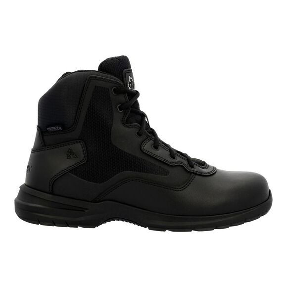 Rocky Other - Rocky Mens Cadet Side Zip 6" Black Boots (NWT)